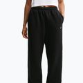 Dámske nohavice Nike Studio Fleece Medium Weight total black/sail 5