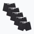 Pánske boxerky Jordan Cotton Trunk 5pk Black