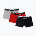 Pánske boxerky Nike Jordan Flight Cotton Trunk 3pk gym red/black