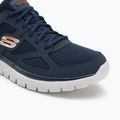 Pánske topánky SKECHERS Burns Agoura navy/orange 7