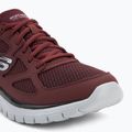 Pánske topánky SKECHERS Burns Agoura burgundy 7