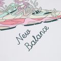Detská súprava New Balance Floral Shoe Graphic Tee and Legging nb bright white 6