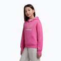 Detská mikina New Balance FT Stacked Logo Hoodie pink satin 4