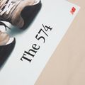 Detské tričko New Balance 574 Shoe Graphic Tee timberwolf 8