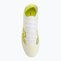 Kopačky New Balance Furon Team V9 FG white/alkaline green 5