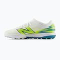 Detské kopačky New Balance Furon Team V9 TF white/alkaline green 2