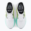 Pánske bežecké topánky New Balance Fresh Foam More V6 white/bright mint 4