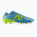Kopačky New Balance Tekela Pro Low V5 FG metallic blue/alkaline green/Team Navy 2