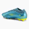 Detské kopačky New Balance Tekela Team V5 FG metallic blue/alkaline green 3
