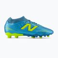 Detské kopačky New Balance Tekela Team V5 FG metallic blue/alkaline green 2