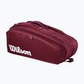 Tenisová taška Wilson Defyer Racket Bag 9Pk V1 red