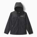 Detská nepremokavá bunda Columbia Rainy Trails III Fleece Lined black