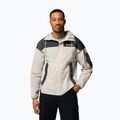 Pánska softshellová bunda Columbia Challenger II Windbreaker dark stone/shark
