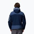 Pánska softshellová bunda Columbia Challenger II Windbreaker collegiate navy/dark mountain 3
