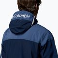 Pánska softshellová bunda Columbia Challenger II Windbreaker collegiate navy/dark mountain 7
