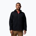 Pánska trekingová mikina Columbia Tech Spacer Knit Hoodie black/black