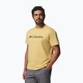 Pánske tričko Columbia CSC Basic Logo Tee sand dune/gem columbia