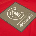 Pánske tričko Columbia CSC Basic Logo Back Tee mountain red/linework c badge 4