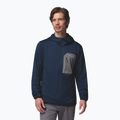 Pánska trekingová mikina Columbia Tall Heights Hdd Grid Fleece Full Zip collegiate navy/city grey 5