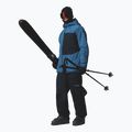 Pánska lyžiarska bunda Columbia Winter District III phoenix blue/black 2