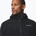 Pánska fleecová mikina Columbia Pacific Arch 200 Hooded FZ Fleece Black 6
