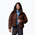 Dámska hybridná bunda Columbia Leadbetter Point II Sherpa Hybrid tobacco 5