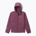 Detská softshellová bunda Columbia Ascender Hooded Softshell antique mauve