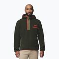 Pánska fleecová mikina Columbia Helvetia II Hoodie Greenscape