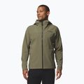 Pánska softshellová bunda Columbia Tennen Mountain Hooded Softshell stone green