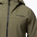Pánska softshellová bunda Columbia Tennen Mountain Hooded Softshell stone green 10