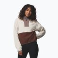 Dámska fleecová mikina Columbia Sequoia Grove II Half Zip Fleece dark stone/tobacco/iron