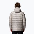 Pánska páperová bunda Columbia Arctic Crest Down Hooded flint grey 3