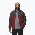 Pánska fleecová mikina Columbia Steens Mountain Full Zip 2.0 Shark/Red Oxide 4