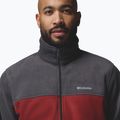 Pánska fleecová mikina Columbia Steens Mountain Full Zip 2.0 Shark/Red Oxide 7