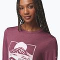 Dámske tričko longsleeve Columbia Parsons Point LS Graphic Tee antique mauve heather/all terrain 5