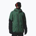 Pánska lyžiarska bunda Columbia Platinum Peak Insulated rain forest/black