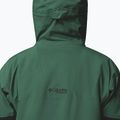 Pánska lyžiarska bunda Columbia Platinum Peak Insulated rain forest/black 12