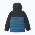 Detská bunda Columbia Powder Lite II Hooded phoenix blue/black 2