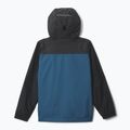 Detská nepremokavá bunda Columbia Rainy Trails III Fleece Lined phoenix blue/black 2