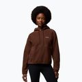 Dámska fleecová mikina Columbia Timber Meadow MTR Fleece Hoodie tobacco