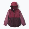 Detská nepremokavá bunda Columbia Rainy Trails III Fleece Lined moonvista/rich wine/antique mauve