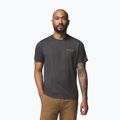 Pánske tričko Columbia Parsons Point SS Back Graphic Tee black heather blocky banner button