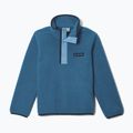Detská fleecová mikina Columbia Halvetia II Half Snap Fleece phoenix blue/rainy day