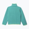 Detská fleecová mikina Columbia Halvetia II Half Snap Fleece teal/black 2