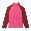 Detská fleecová mikina Columbia Glacial Fleece Half Zip nico/red oxide 2