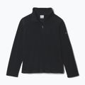 Detská fleecová mikina Columbia Glacial Fleece Half Zip Black