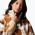 Dámska fleecová mikina Columbia Sequoia Grove II Printed Half Zip camel brown ikatbloom 5