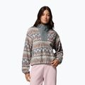 Dámska fleecová mikina Columbia Sequoia Grove II Printed Half Zip Iron Wizard Island