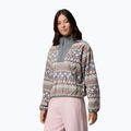 Dámska fleecová mikina Columbia Sequoia Grove II Printed Half Zip Iron Wizard Island 4