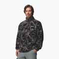 Pánska fleecová mikina Columbia Timber Crest MTR Fleece Printed HZ black/icypeaks
